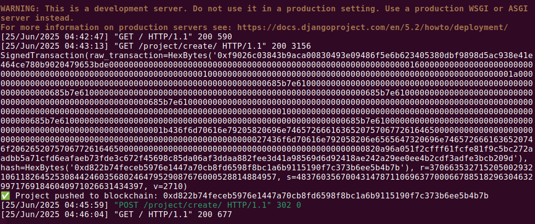 Django command line