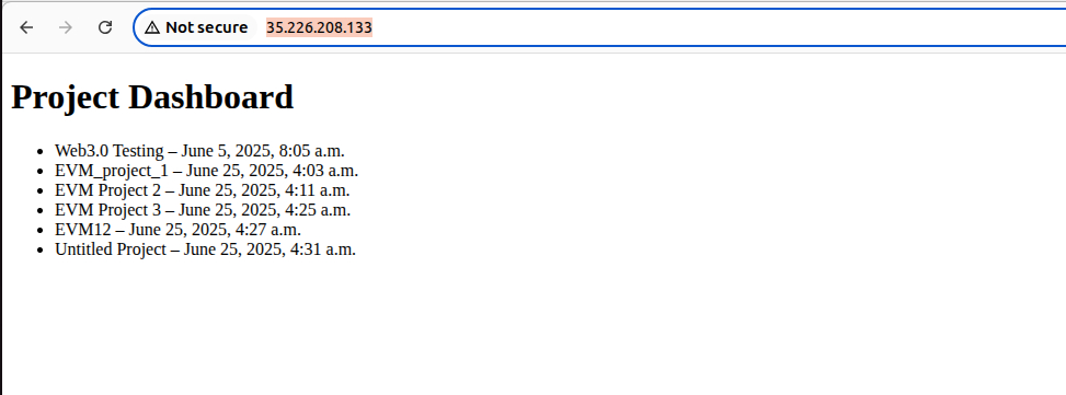 Start our Django Server