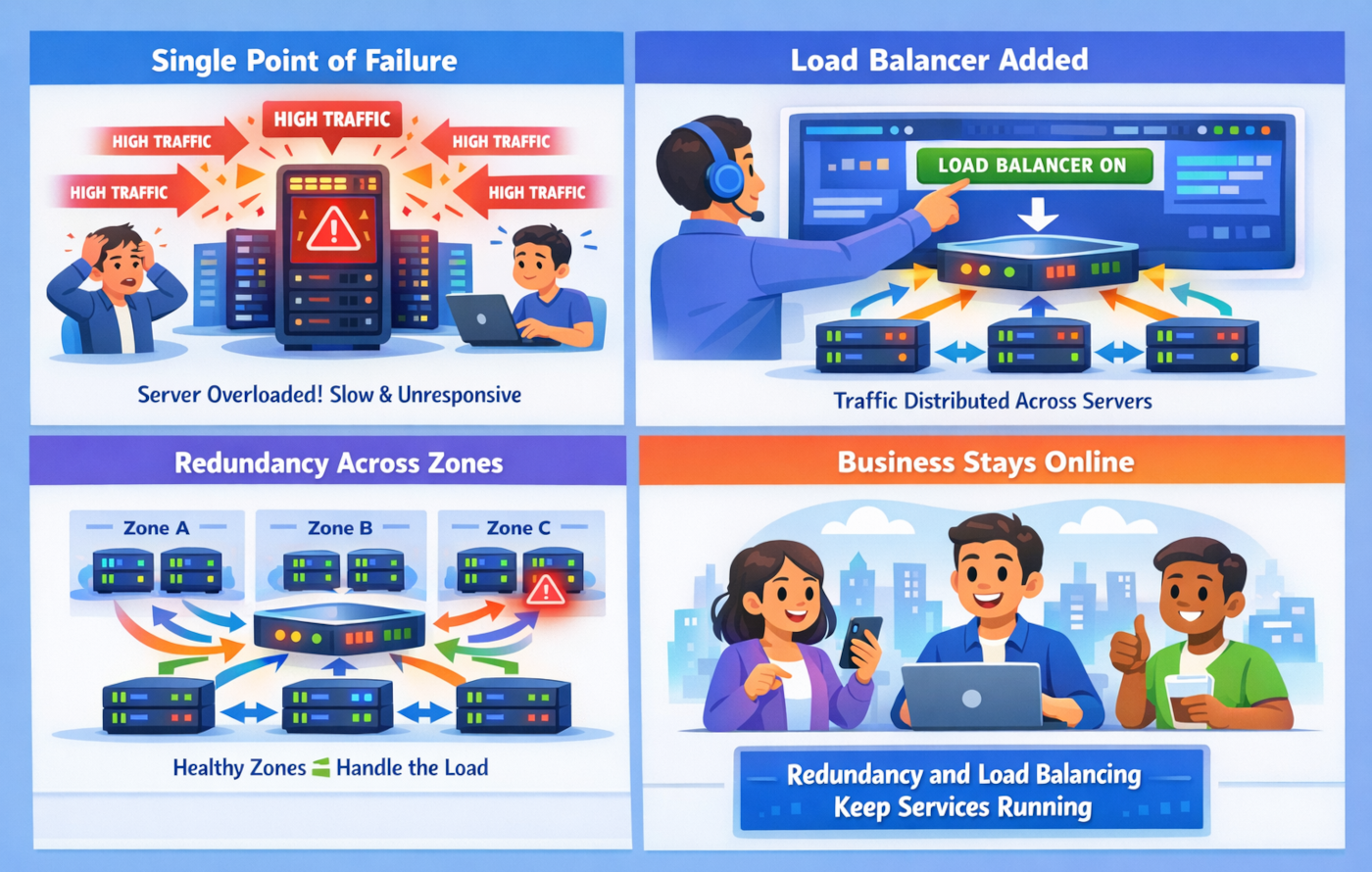 Network redundancy and load balancing