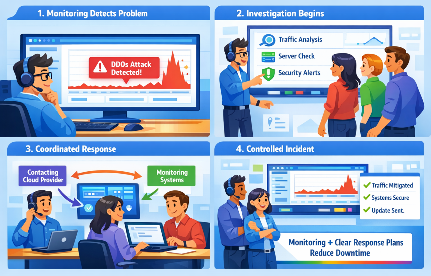 Incident response planning and monitoring