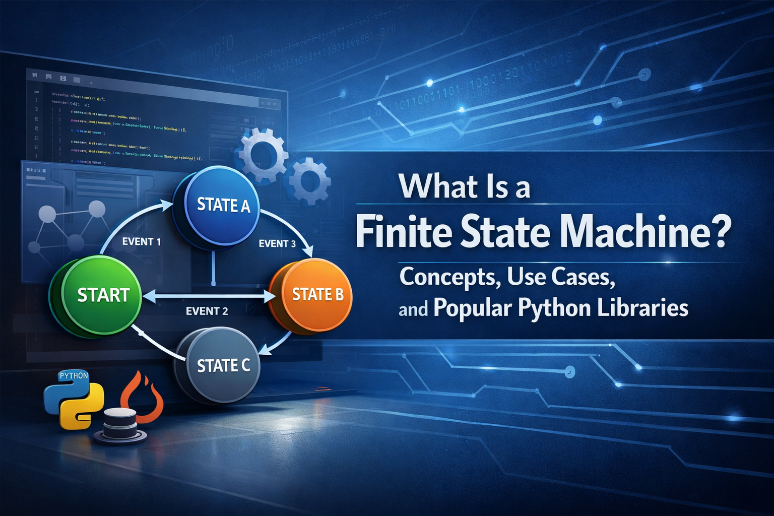 What Is a Finite State Machine? Concepts, Use Cases, and Popular Python Libraries