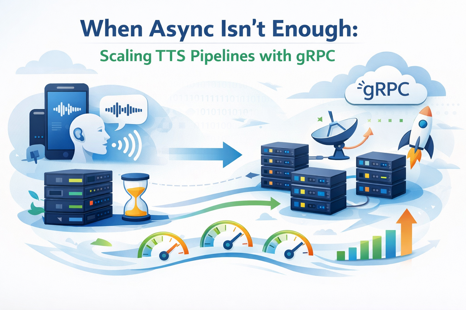 When Async Isn’t Enough: Scaling TTS Pipelines with gRPC