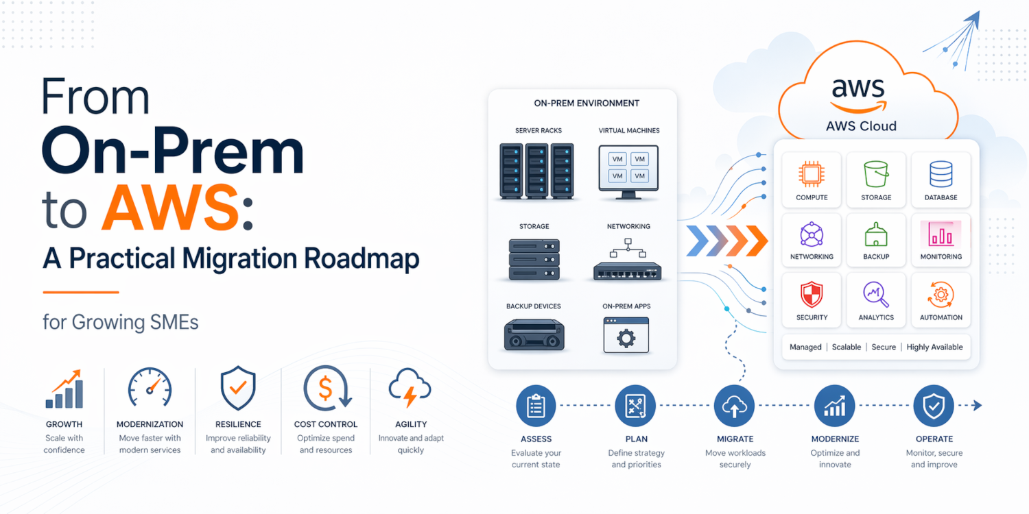 From On-Prem to AWS: A Practical Migration Roadmap for Growing SMEs