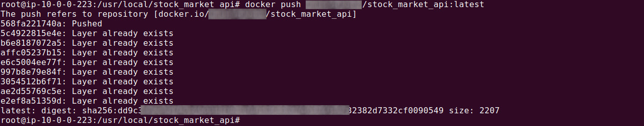 Push Docker Image to Docker Hub