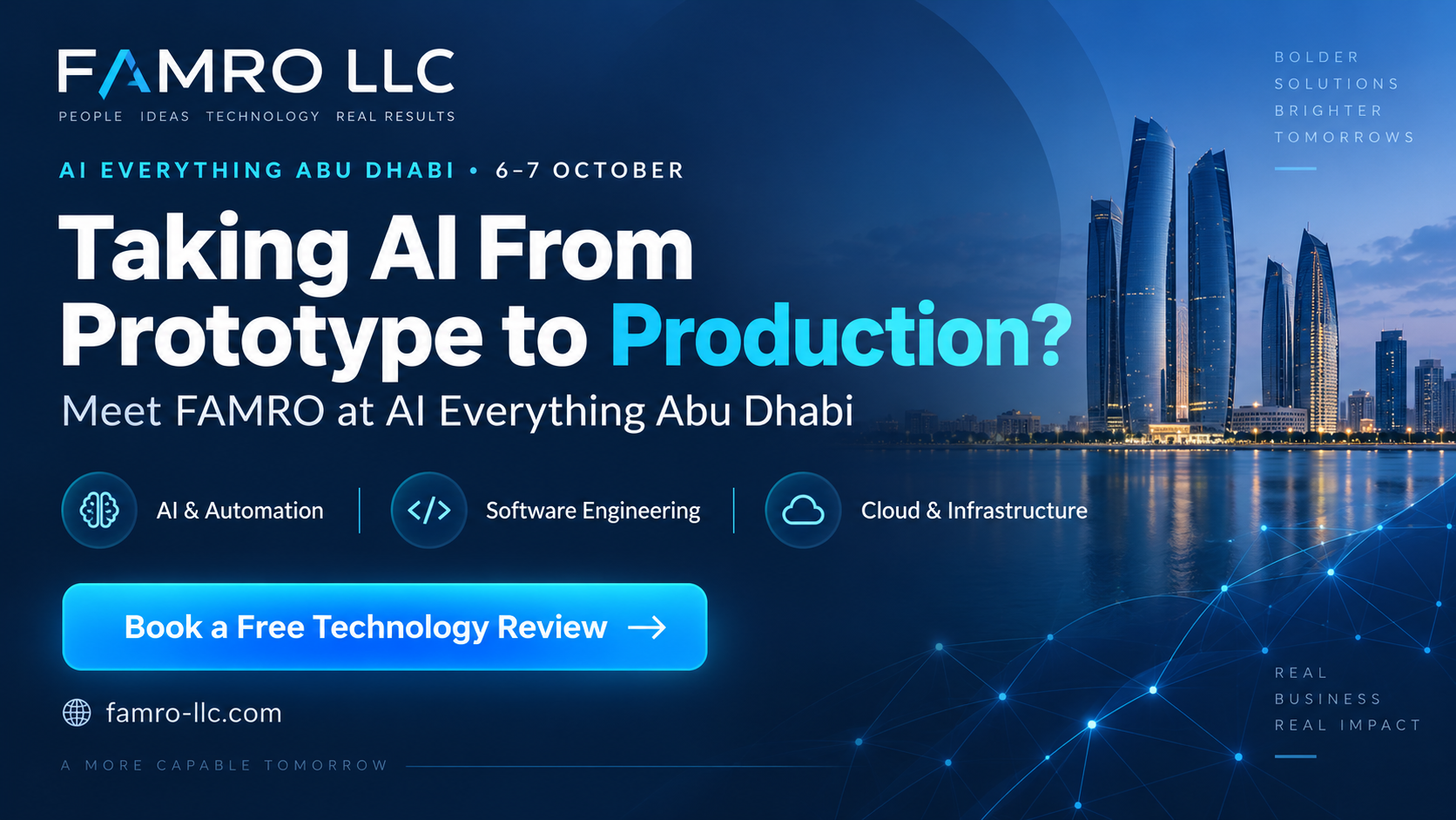 Meet FAMRO at AI Everything Abu Dhabi